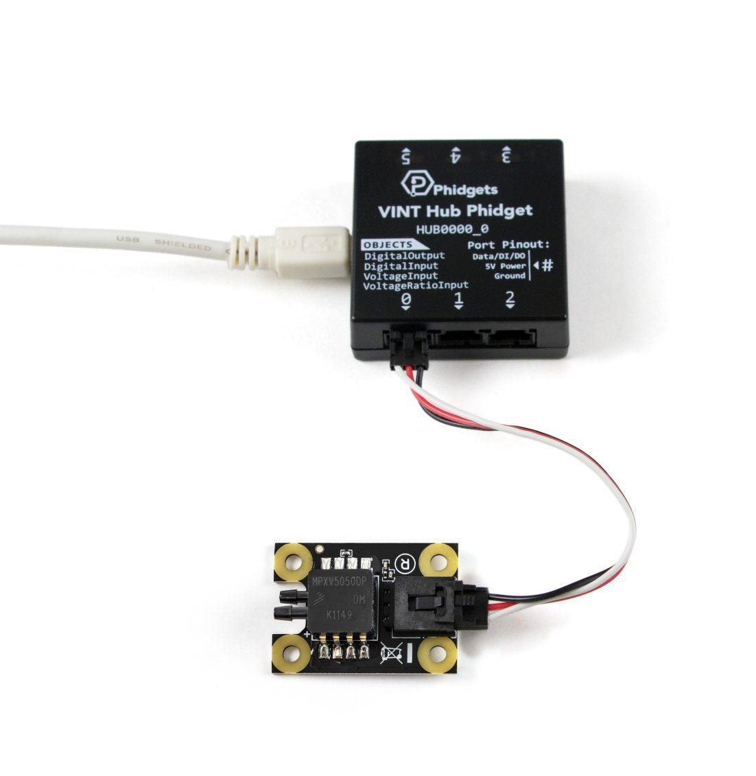 Differential Air Pressure Sensor 50 kPa (1138_0)