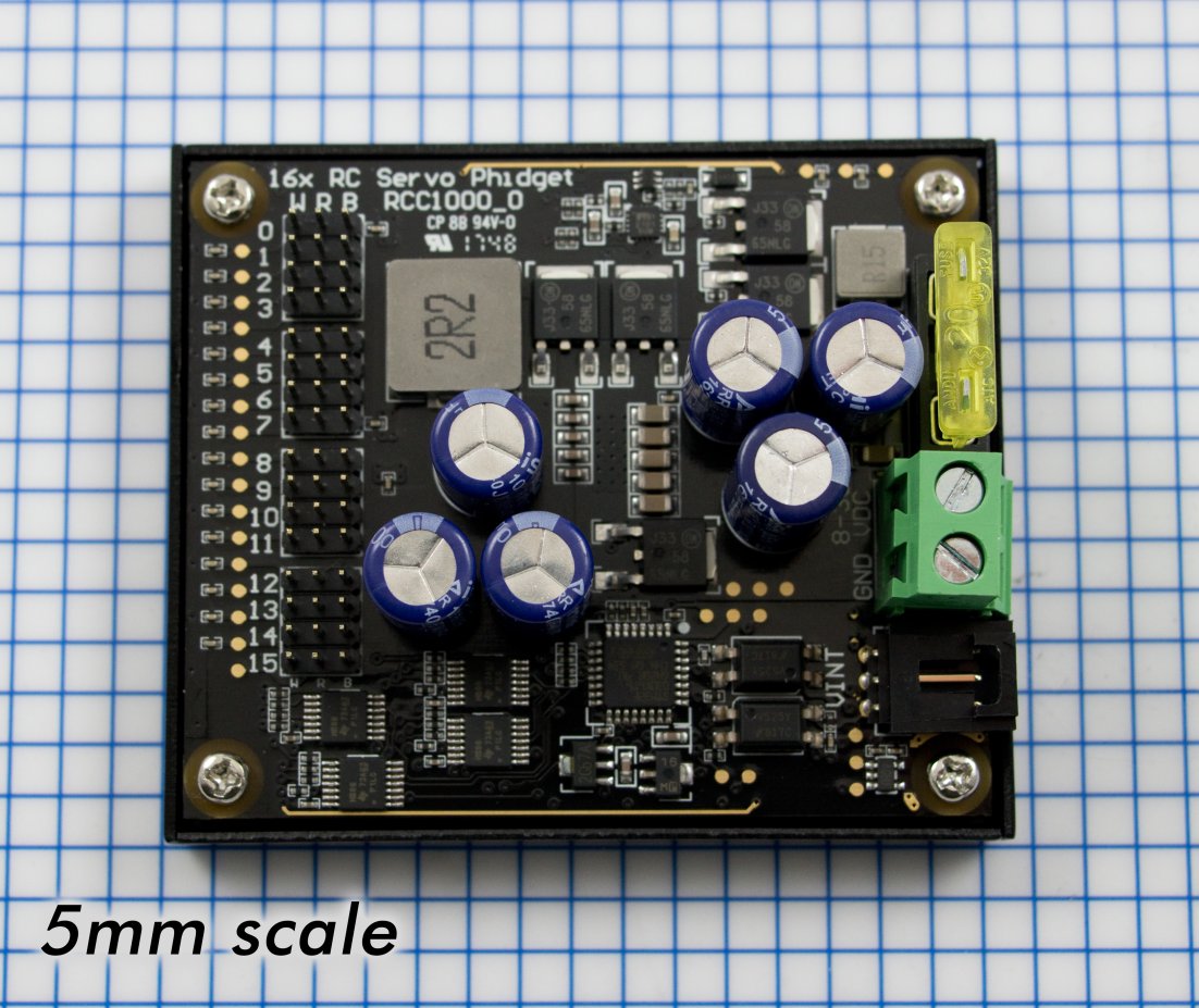 16x RC Servo Phidget (RCC1000_0)