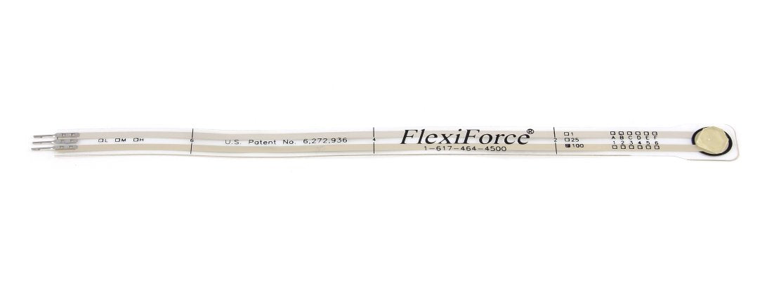 8″ FlexiForce 0-1lb. Resistive Force Sensor (3100_0)