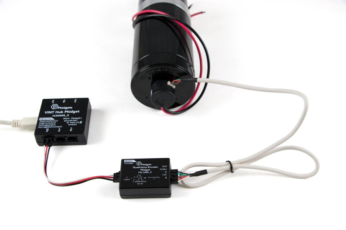 Rotary Encoder - For 4mm Motor Shaft 300 CPR (3531_0)