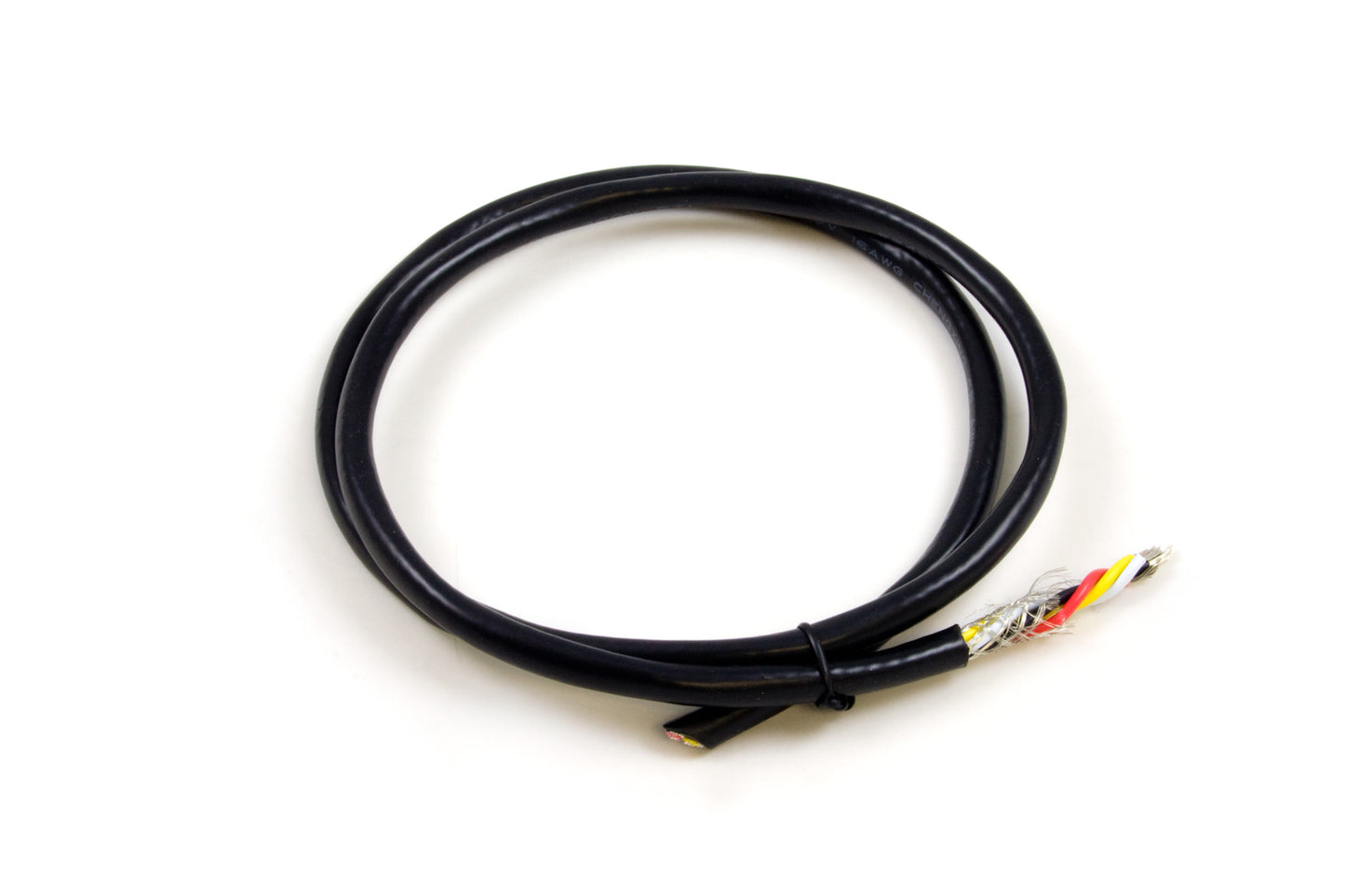 4 Conductor 16 AWG Wire Black (Shielded)