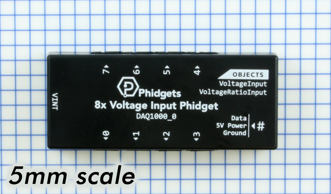 8x Voltage Input Phidget (DAQ1000_0)
