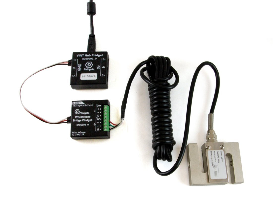 Steel S-Type Load Cell - 50kg (C3) (FRC4163_0)