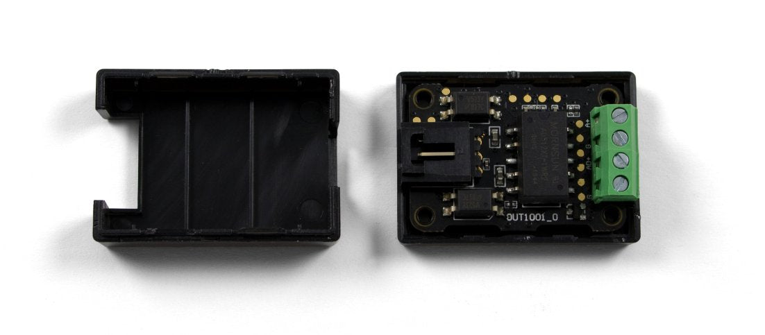 Isolated 12-Bit Voltage Output Phidget (OUT1001_0)