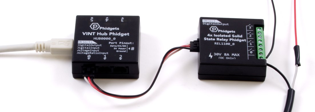 4x Isolated Solid State Relay Phidget (REL1100_0)