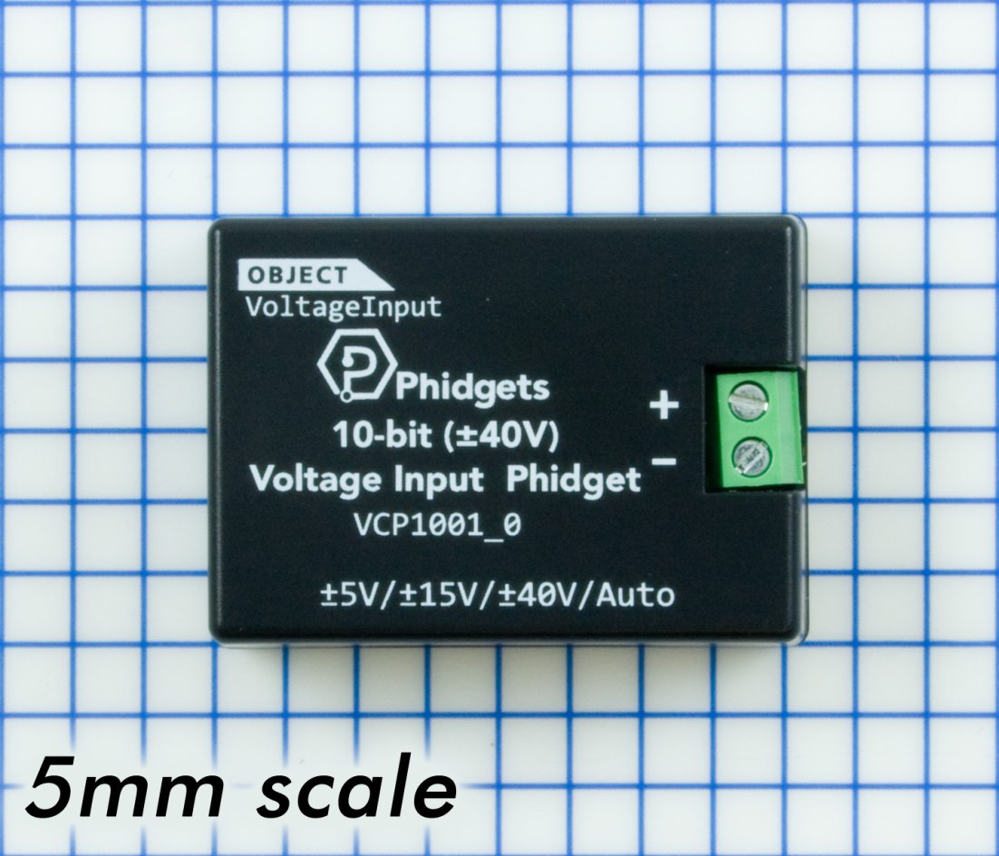 (±40V) Voltage Input Phidget (VCP1001_0)